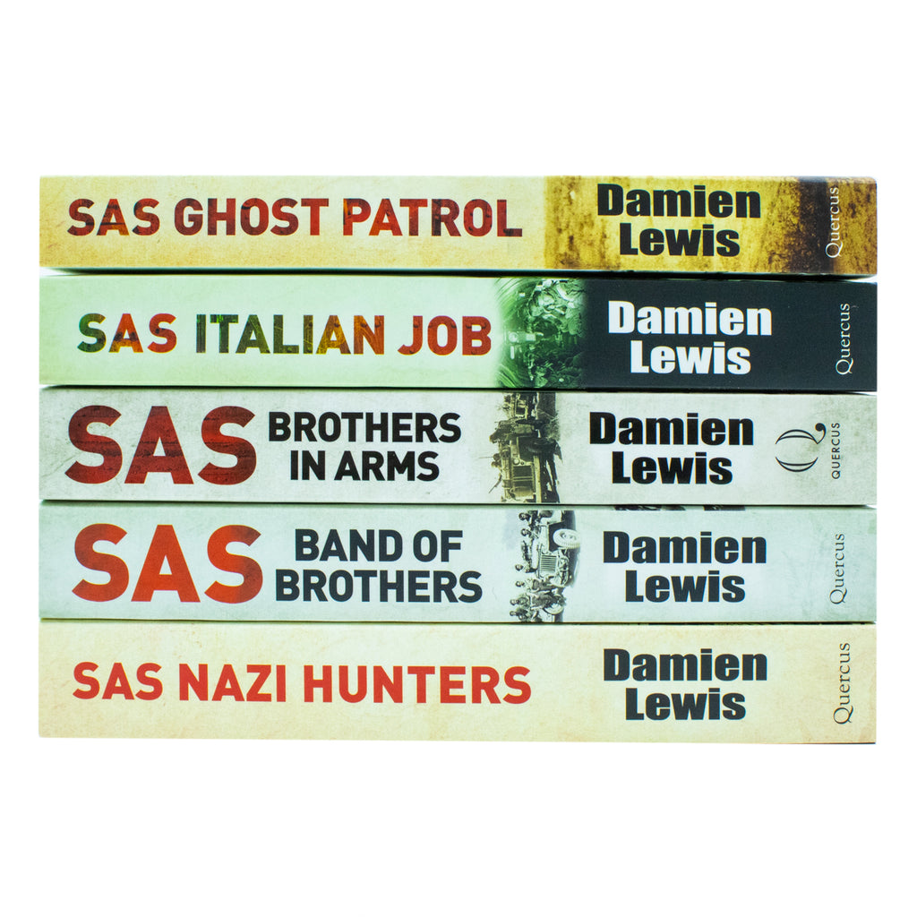 Damien Lewis SAS Collection 5 Books Set (Nazi Hunters, Italian Job, Ba ...