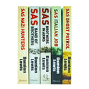Damien Lewis SAS Collection 5 Books Set (Nazi Hunters, Italian Job, Band of Brothers, Band of Brothers, Brothers in Arms, Ghost Patrol)
