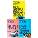 Dirk Gently Series 3 Books Collection Set (Dirk Gently's Holistic Detective Agency, The Long Dark Tea-Time of the Soul, The Salmon of Doubt)