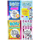 Dork Diaries 4 Book Set (Spectacular Superstar ,OMG!,How To Dork Your Diary 3.5)