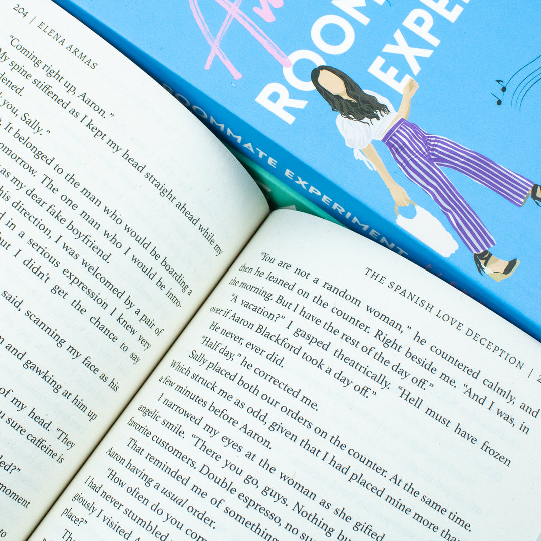 Elena Armas 3 Book Set | Romance Fiction Collection: Spanish Love Deception, American Roommate Experiment, Long Game | Love, Friendship, Emotions