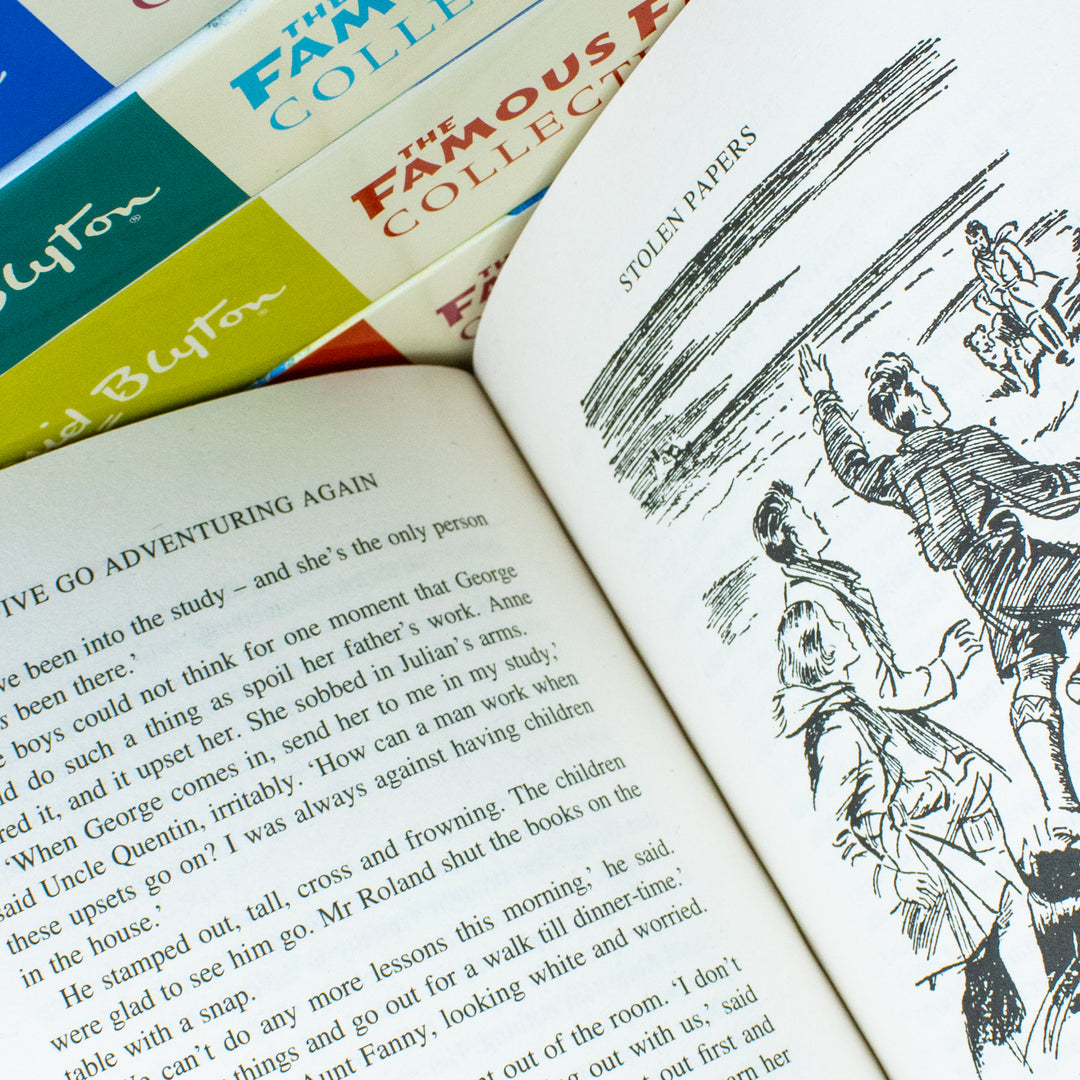 Enid Blyton Famous Five Collection 1-7 Books Set – 21 Classic Adventure Stories | Iconic Children's Book Series in 3-in-1 Editions