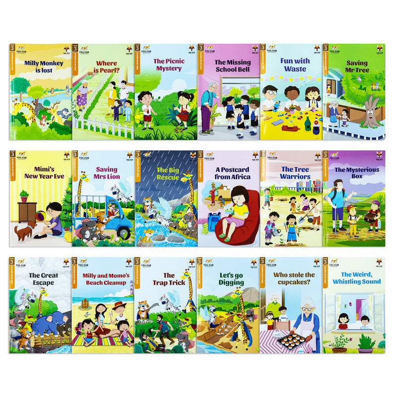 Fox Cub Confident Graded Readers 18 Book Set Collection: Level 3 - Reading On My Own