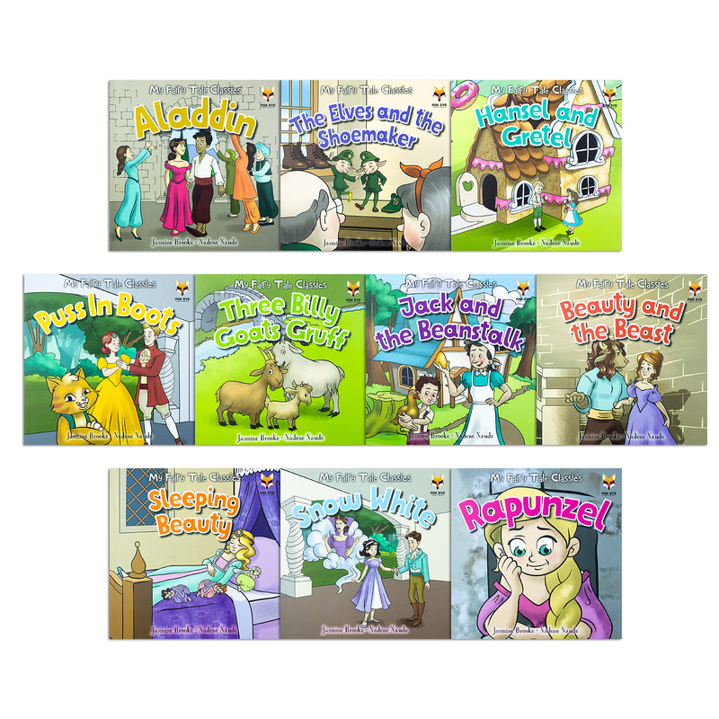 My FairyTale Classic: 10 Picture Books Collection – Magical Children's Stories, Bedtime Tales & Fun Adventures for Young Readers by Jasmine Brooke