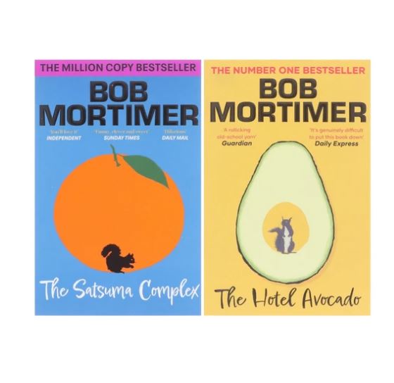Gary Thorn Series 2 Books Collection Set by Bob Mortimer – The Satsuma Complex & The Hotel Avocado | Paperback