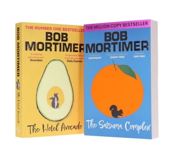 Gary Thorn Series 2 Books Collection Set by Bob Mortimer – The Satsuma Complex & The Hotel Avocado | Paperback
