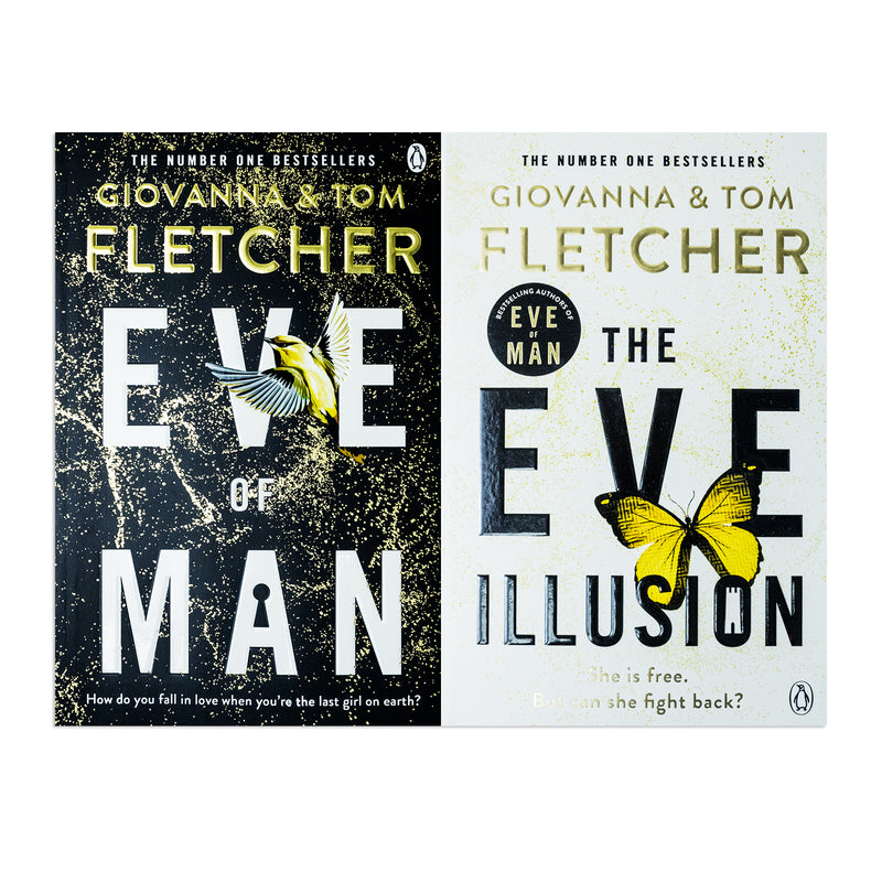 Eve of Man Series 2 Books Collection Set By Giovanna Fletcher & Tom Fletcher ( Eve of Man,The Eve Illusion)