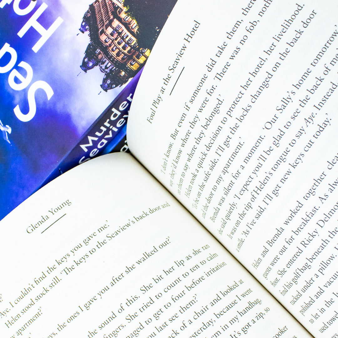 Helen Dexter Cosy Crime Mysteries 3-Book Collection by Glenda Young | Murder, Suspense & Thrillers at the Seaview Hotel | Bestseller Mystery Series