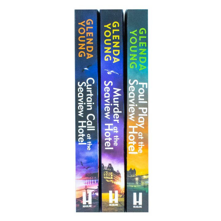 Helen Dexter Cosy Crime Mysteries 3-Book Collection by Glenda Young | Murder, Suspense & Thrillers at the Seaview Hotel | Bestseller Mystery Series