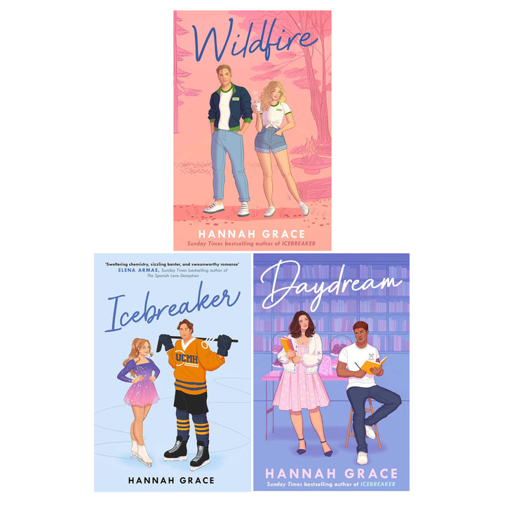 Maple Hills Series 3 Book Collection by Hannah Grace – Fiction Romance, Young Adult Adventure, Emotional Stories, Friendships & Literature