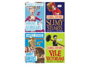 Horrible Histories 4 Books Set By Terry Deary- Gorgeous Georgians, Slimy Stuarts, Groovy Greeks and Vile Victorians