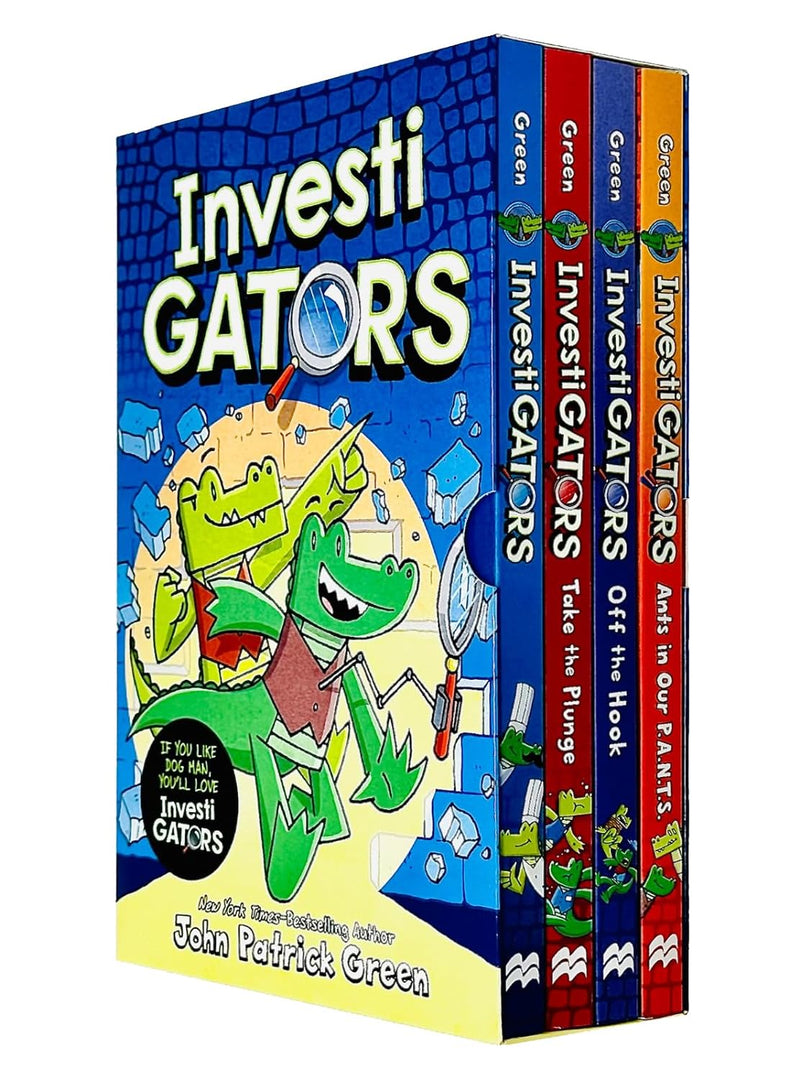 Investigators Series 4 Books Collection Box Set By John Patrick Green
