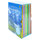 Childrens Introduction To Geography For Beginners 10 Hardback Book Collection Set:: (Coral Reefs, Deserts, Forests, Grasslands, Islands, Mountains, ... Polar Places, Rainforests, Rivers and Lakes)