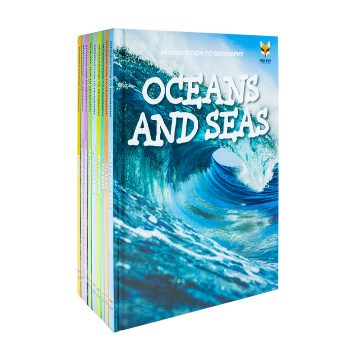 Childrens Introduction To Geography For Beginners 10 Hardback Book Collection Set:: (Coral Reefs, Deserts, Forests, Grasslands, Islands, Mountains, ... Polar Places, Rainforests, Rivers and Lakes)