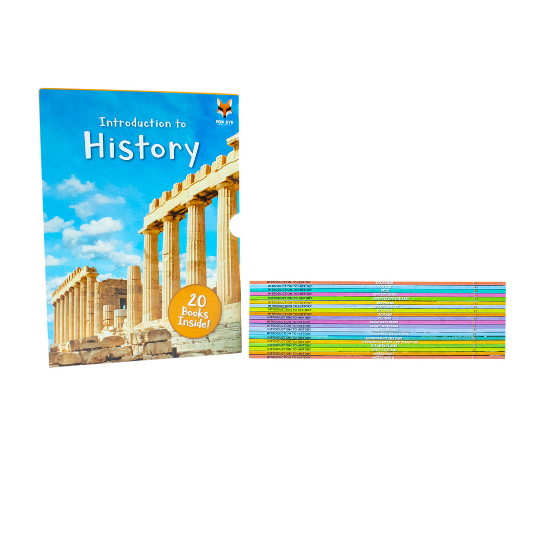 Children's Introduction to History for Beginners (Series1 & 2) 20 Books Collection Box Set- Fun Educational History for Kids & Engaging Learning