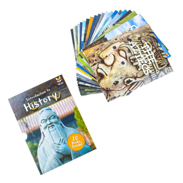 Children's Introduction to History for Beginners (Series1 & 2) 20 Books Collection Box Set- Fun Educational History for Kids & Engaging Learning