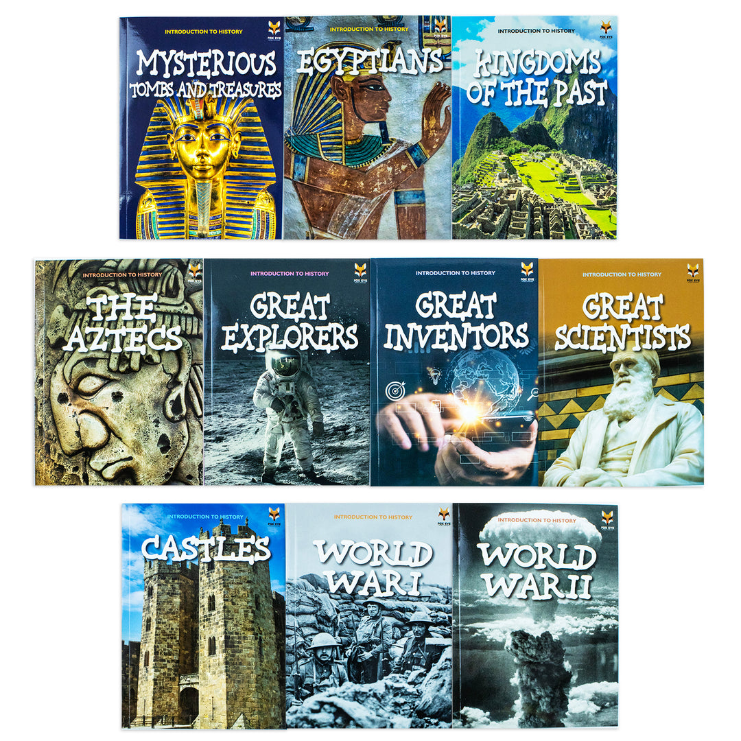 Children Introduction to History for Beginners (Series 2) 10 Book set ...