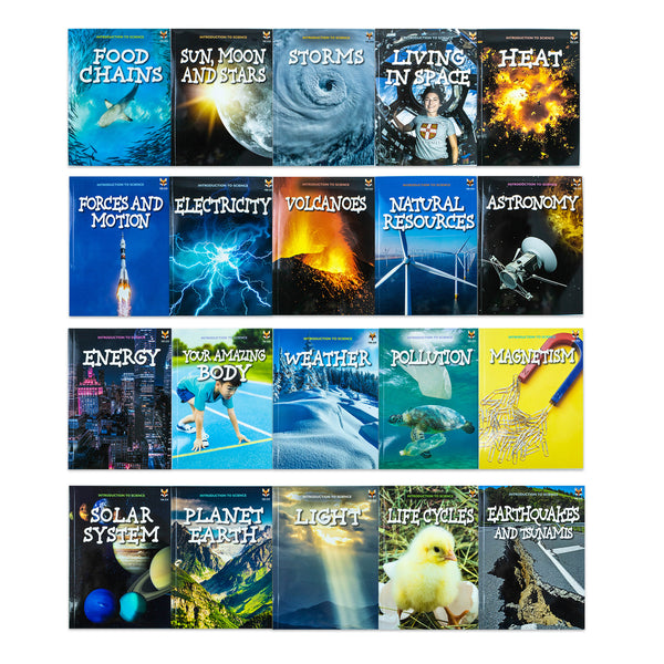 Children Introduction to Science for Beginners (Series 1 & 2) 20 Book Collection Set