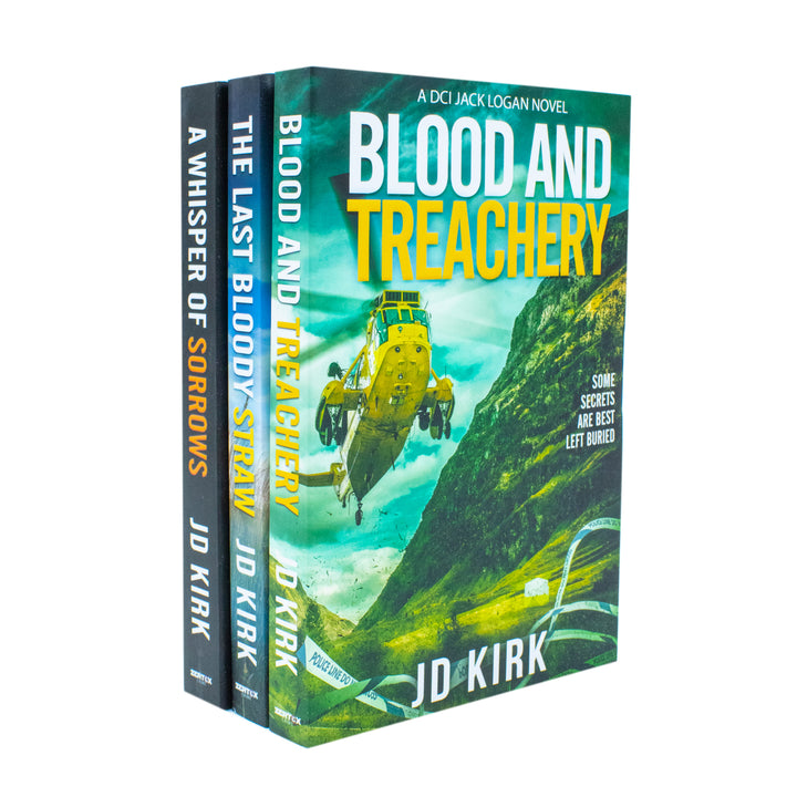DCI Logan Crime Thrillers 4-6 Collection – 3 Book Set by JD Kirk | Gripping Mystery, Suspenseful Crime Fiction, Detective Stories & Bestseller Series