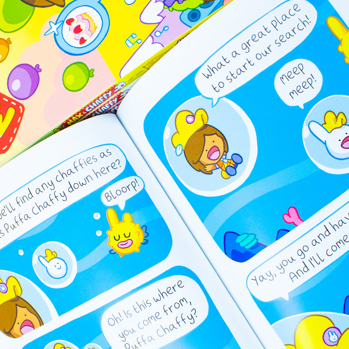 Max and Chaffy Series 4-Book Collection by Jamie Smart | Fun Children's Adventure & Mystery Books | Pirates, Cupcakes, Animal Island | For Kids 7+