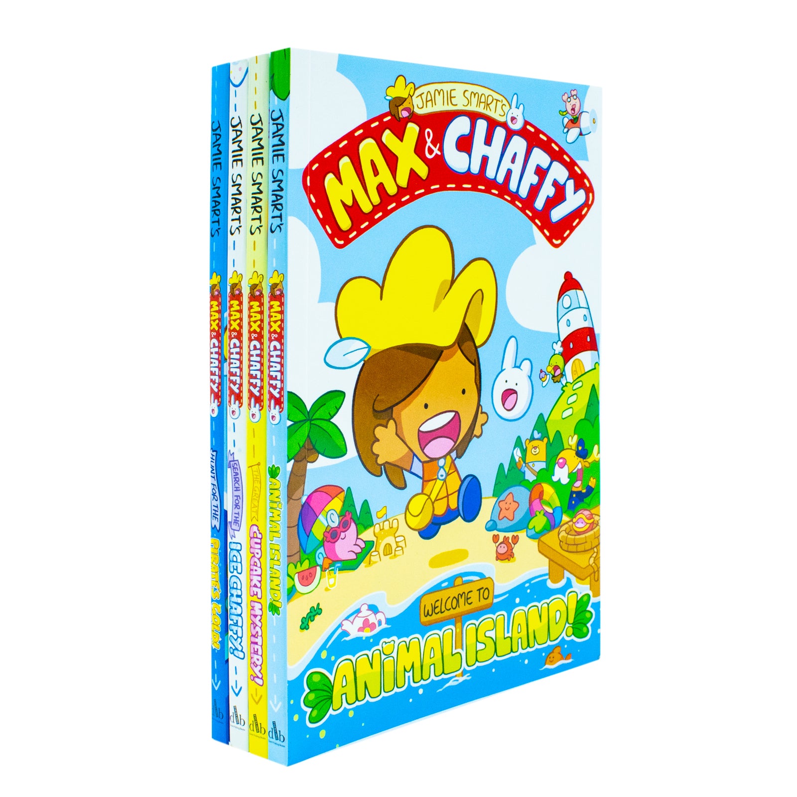 Max and Chaffy Series by Jamie Smart - 4 Adventure Books for Kids ...