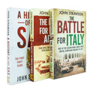 John Strawson Collection 3 Books Set (The Battle for Italy, The Battle for North Africa & The History of the SAS)