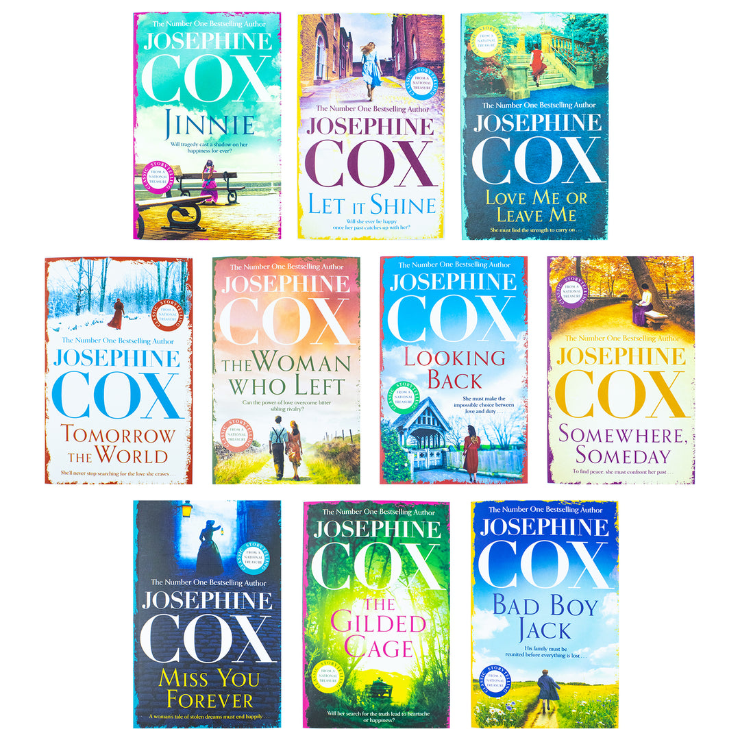 Josephine Cox 10-Book Collection Set | Bestselling Fiction Novels on Love, Life & Drama | Emotional Storytelling, Relationships & Gripping Characters