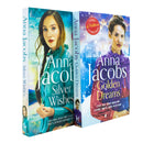 Anna Jacobs Jubilee Lake Series 2 Books Collection Set (Silver Wishes & Golden Dreams)