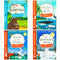 Julia Donaldson Picture & Activity 4-Book Collection– The Gruffalo Activity & Puzzle Book,Room on the Broom Coloring, Fun & Educational Kids’ Learning