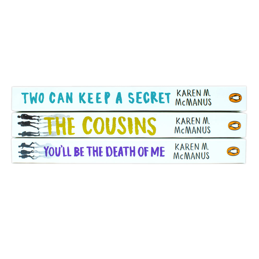 Karen McManus 3 Book Collection Set – The Cousins, You Be The Death of Me, Two Can Keep a Secret | Mystery, Thriller, Suspense, Young Adult Fiction