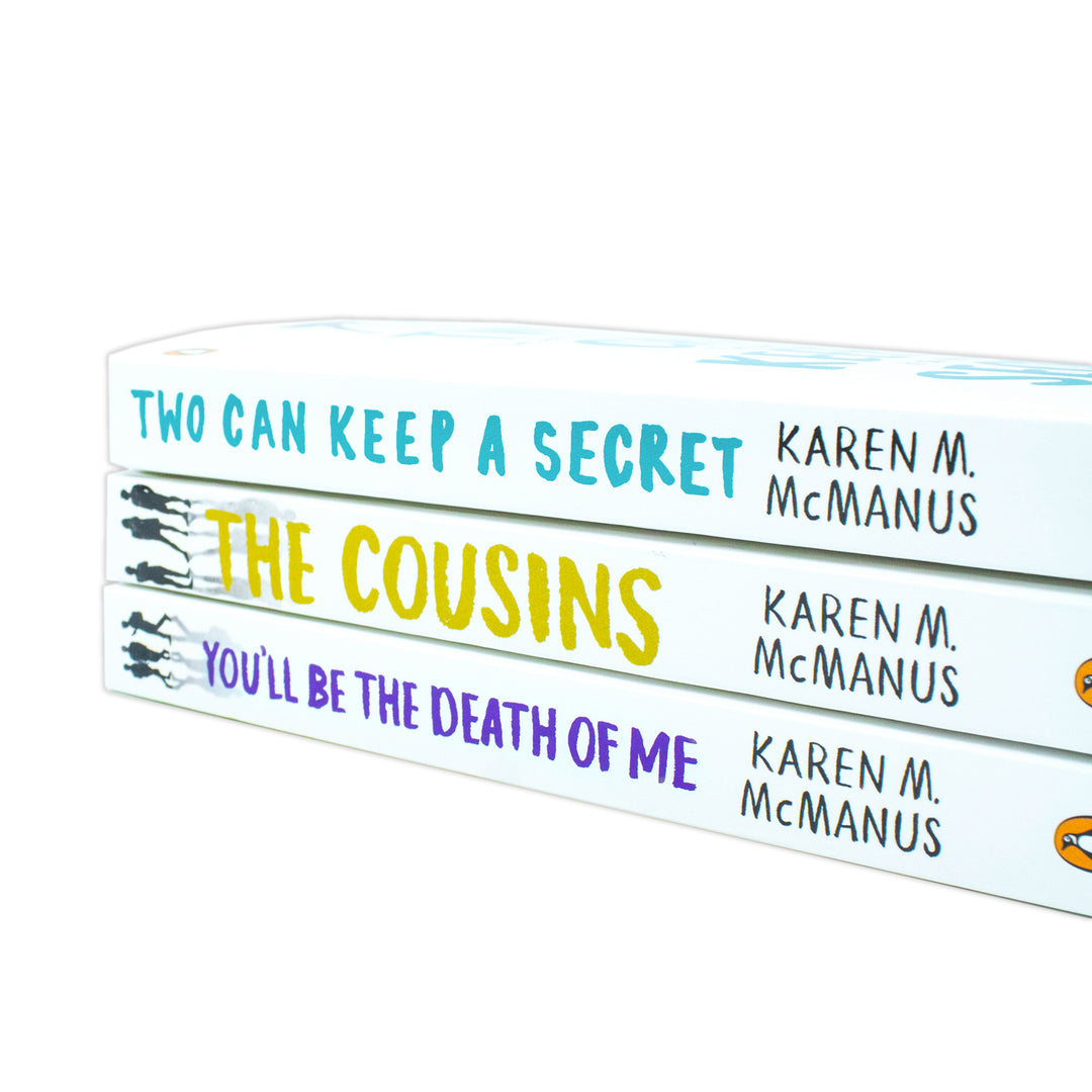 Karen McManus 3 Book Collection Set – The Cousins, You Be The Death of Me, Two Can Keep a Secret | Mystery, Thriller, Suspense, Young Adult Fiction
