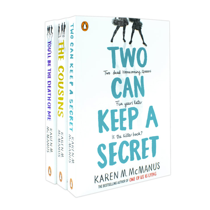 Karen McManus 3 Book Collection Set – The Cousins, You Be The Death of Me, Two Can Keep a Secret | Mystery, Thriller, Suspense, Young Adult Fiction