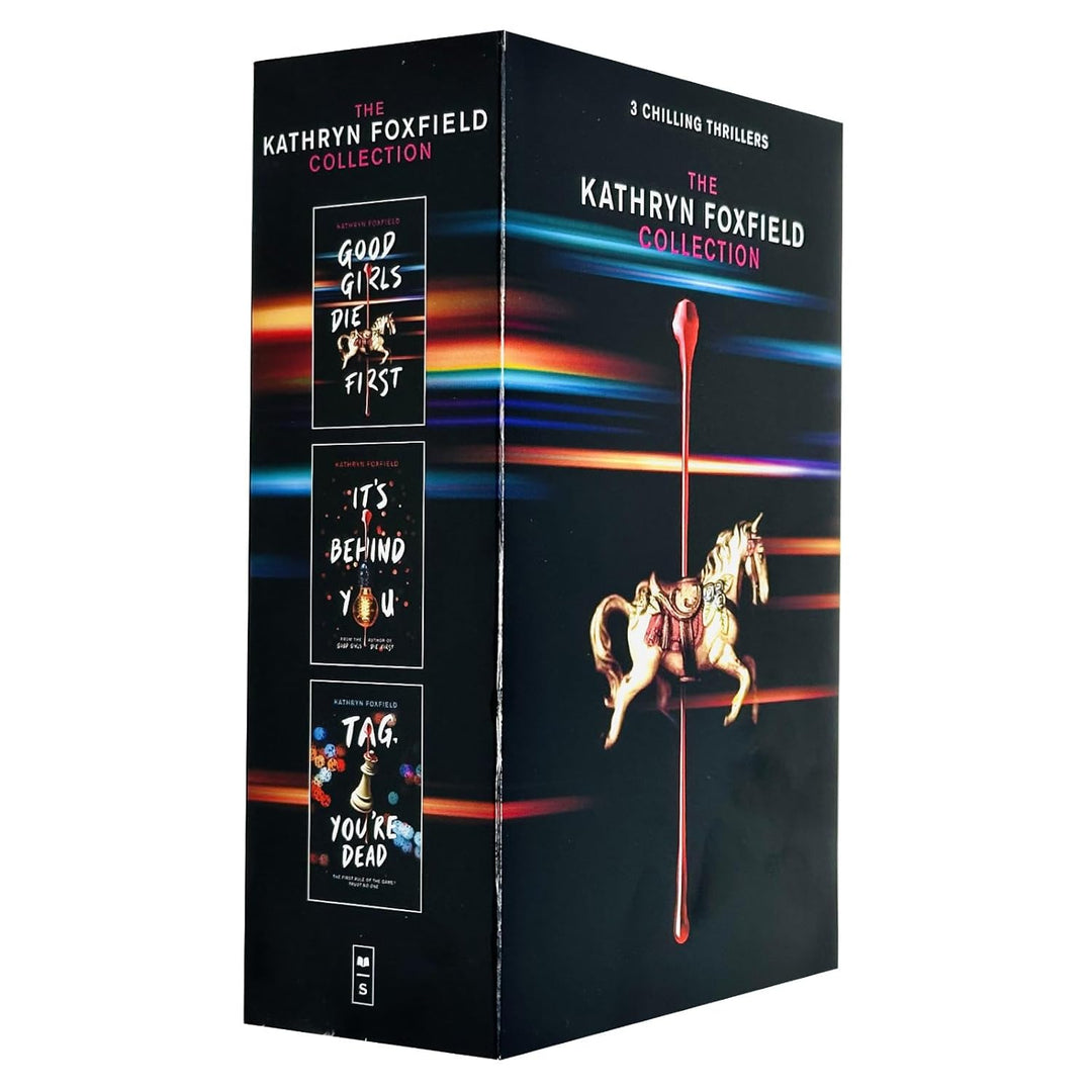 Kathryn Foxfield Collection 3 Books Box Set (It's Behind You, Good Girls Die First & Tag, You're Dead)