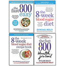 The Fast 800 Series by Dr. Clare Bailey – 4-Book Set | Diet, Weight Loss, Fasting, Blood Sugar, Meal Planning, Easy Recipes & Healthy Lifestyle Tips