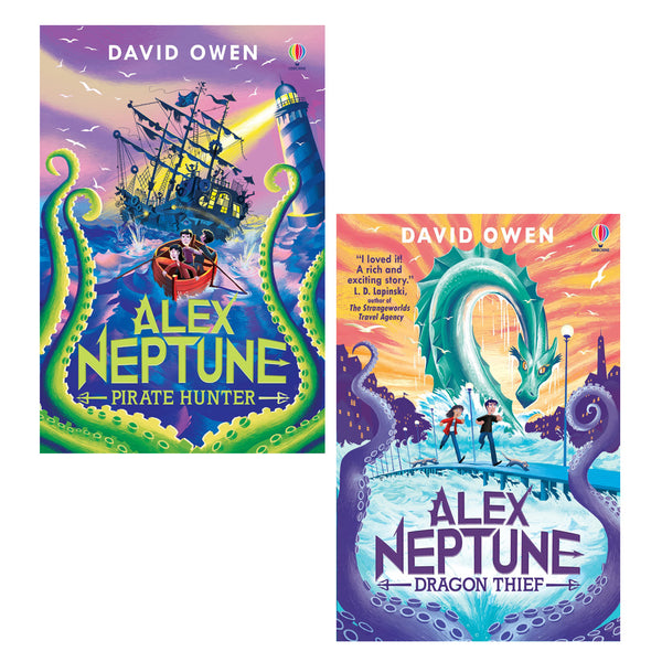 Alex Neptune collection 2 books set (Pirate Hunter & Dragon Thief)