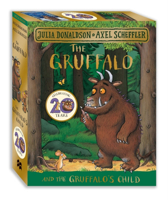 The Gruffalo and The Gruffalo's Child 2 Books Set by - Julia Donaldson, Axel Scheffler (With Exclusive Print)