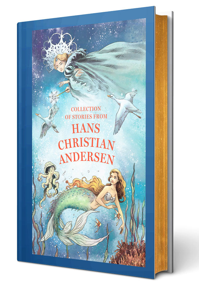 The Complete Fairy Tales of Hans Christian Andersen – Leather Bound Book | Classic Children's Stories, Enchanting Tales & Timeless Bedtime Reading