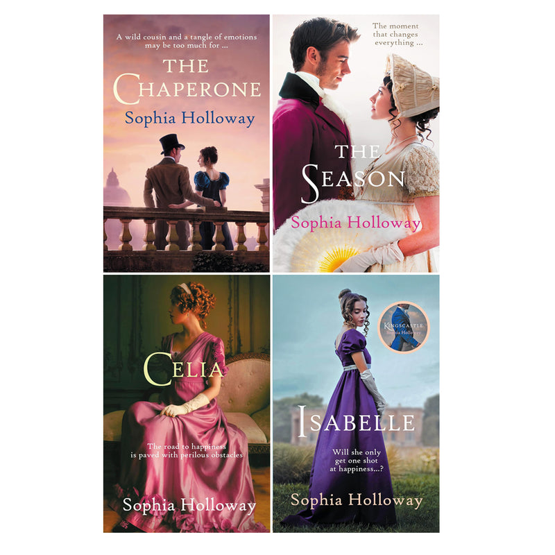 Sophia Holloway Collection 4 Books Set (The Season, Isabelle, Celia, The Chaperone)