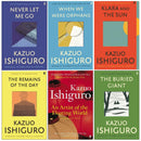 Kazuo Ishiguro Collection 6 Books Collection Set (An Artist of the Floating World, When We Were Orphans, The Remains of the Day & More!)