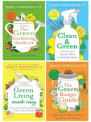 Nancy Birtwhistle Green Gardening 4 Books Collection Set (Clean & Green, The Green Gardening Handbook, Green Living Made Easy & The Green Budget Guide) Hardback