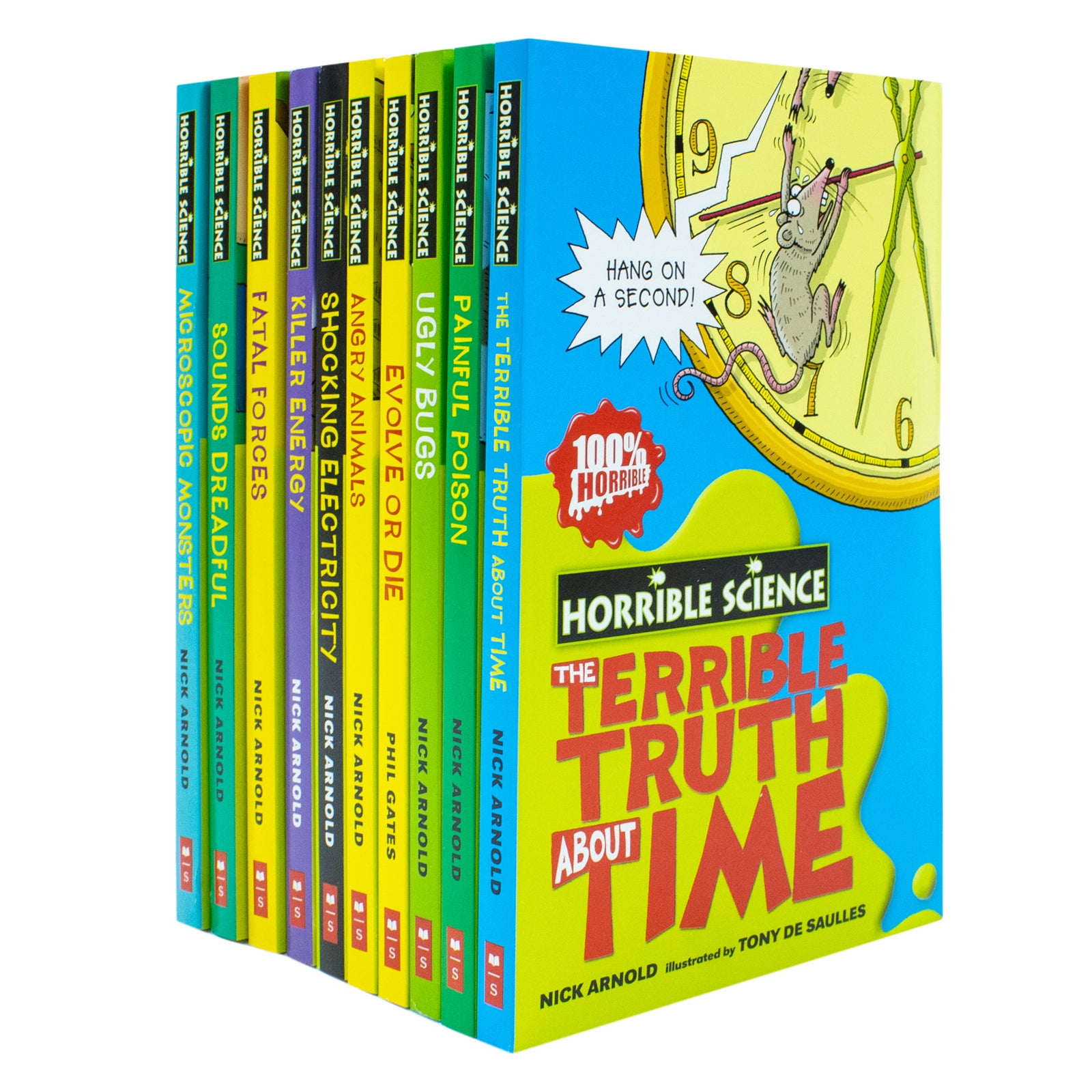 10 Books of Horrible Science by Nick Arnold for Young Scientists