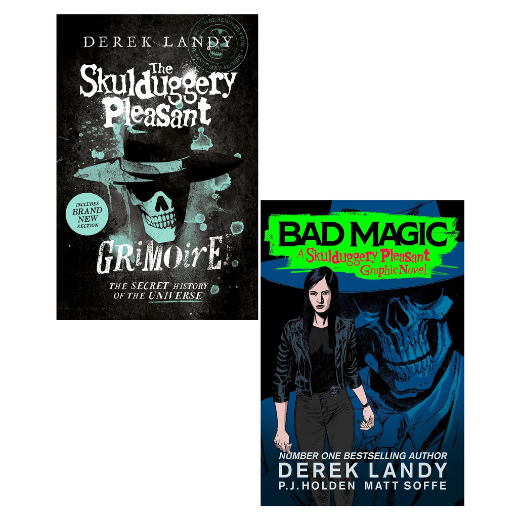 Skulduggery Pleasant Derek Landy Collection 2 Books Set (The Skuldugge ...