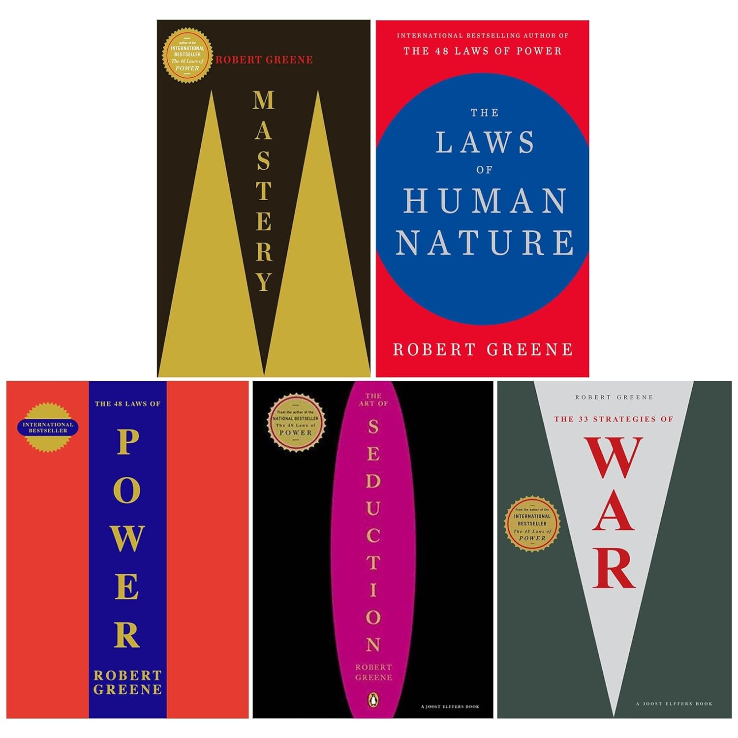 The Modern Machiavellian Series 5 Books Collection Set (The 48