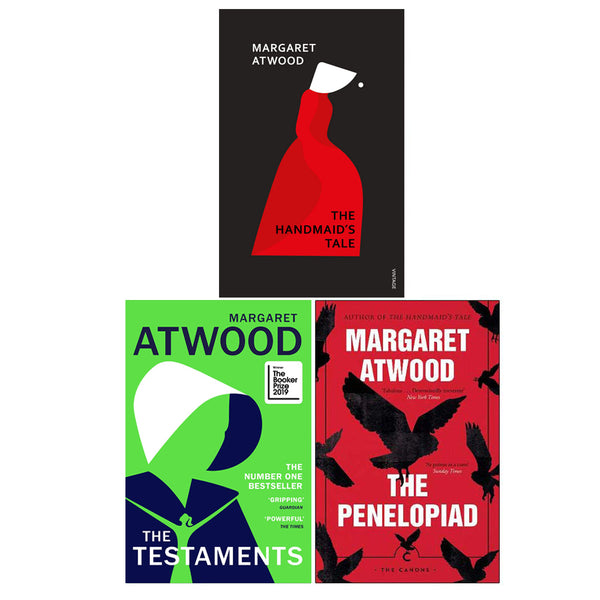 Margaret Atwood 3 Book Set (The Penelopiad, The Handmaid's Tale & The Testaments)