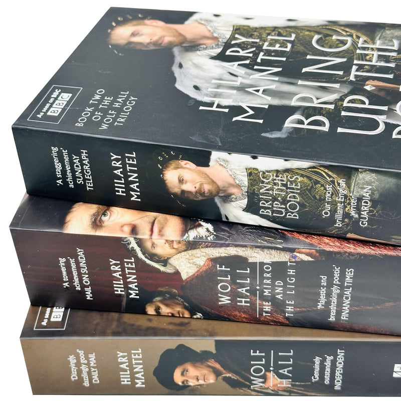 Hilary Mantel The Wolf Hall Trilogy 3 Books Collection Set (Wolf Hall, Bring up the Bodies..)