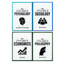 The Little Book of Philosophy, Sociology, Economics & Psychology 4 Books Collection Set
