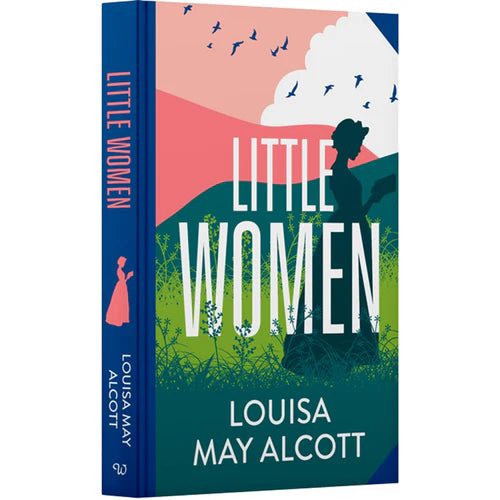 Little Women Book by Louisa May Alcott –  Classics Sprayed Edge Deluxe Hardcover Edition