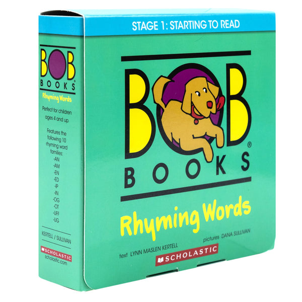 Bob Books: Rhyming Words (Stage 1: Starting To Read) 10 Books Collection Set By Scholastic