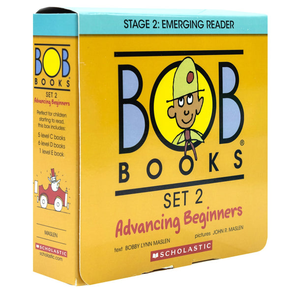 Bob Books Set 2: Advancing Beginners (Stage 2: Emerging Reader) 12 Books Collection Set