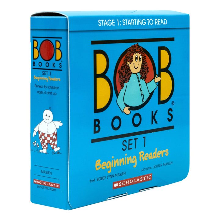 Bob Books Set 1: Beginning Readers (Stage 1: Starting to Read) | 12 Easy Books for Kids | Phonics, Literacy, Early Learning, Fun Stories & Education